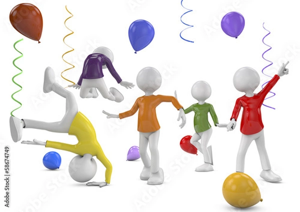 Fototapeta party time