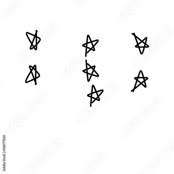Obraz Doodle Star