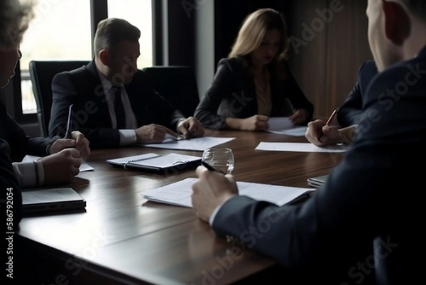 Obraz business people meeting