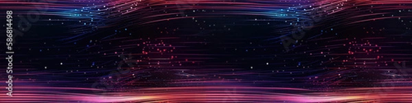 Fototapeta Data connection speed lines technology abstract background