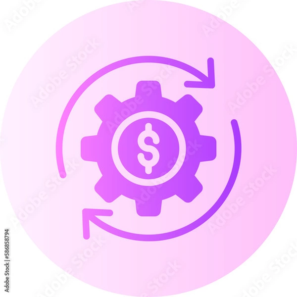 Fototapeta assets gradient icon