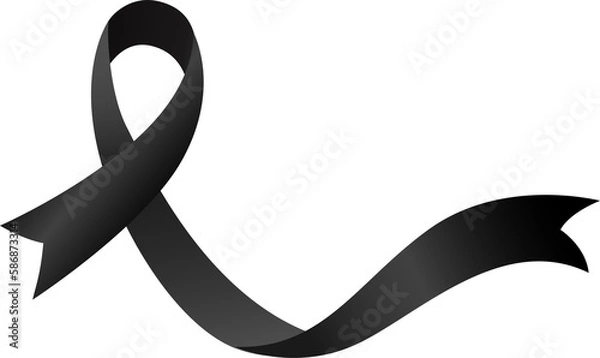 Obraz mourning ribbon Design 2023