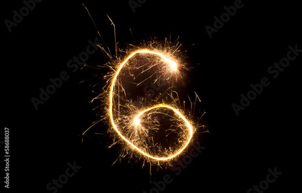 Obraz anniversary number six