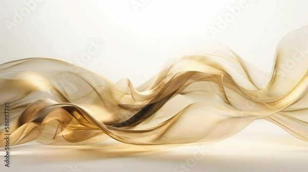 Obraz silk fabric background, generative AI