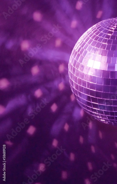 Fototapeta disco ball