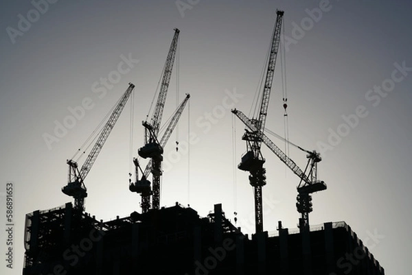 Fototapeta 高層建築中