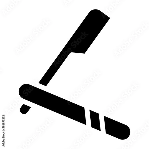 Fototapeta razor icon