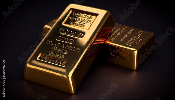 Obraz Gold bar