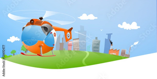 Fototapeta City escape