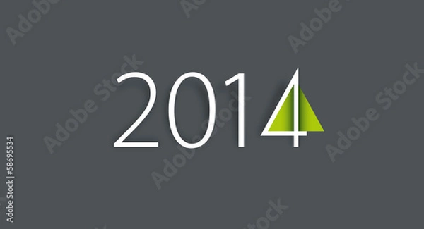 Obraz 2014 new year Christmas