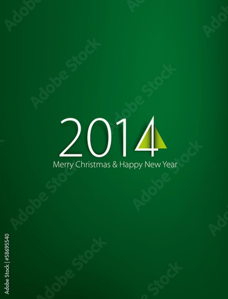 Obraz 2014 new year Christmas