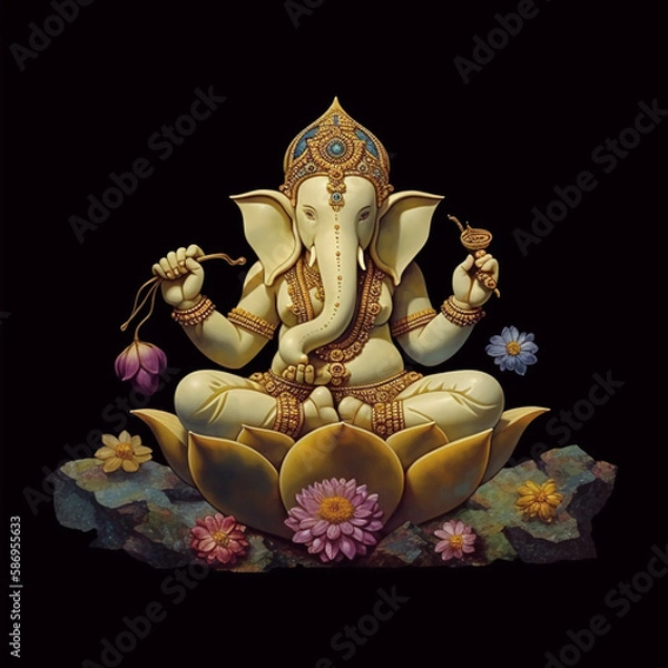Obraz ガネーシャ, Ganesha, พระคุณเชษฐา, गणेश (Ganesha)