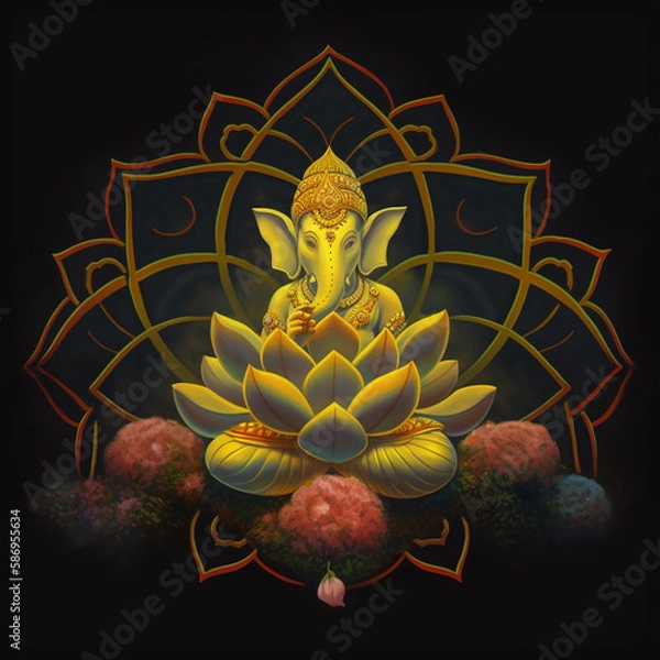 Obraz ガネーシャ, Ganesha, พระคุณเชษฐา, गणेश (Ganesha)