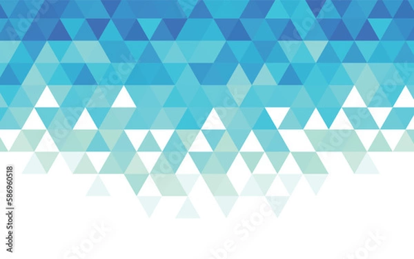 Obraz 三角形の幾何学模様の背景