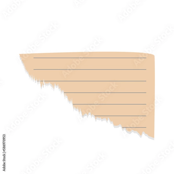 Fototapeta Torn Paper