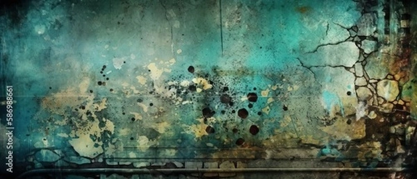 Fototapeta Grunge texture - Generative AI