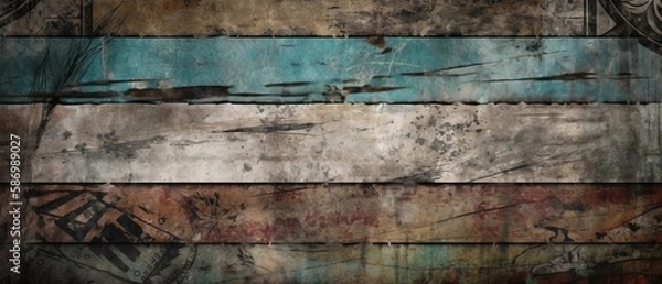 Fototapeta Grunge texture - Generative AI