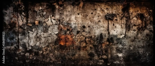 Fototapeta Grunge texture - Generative AI