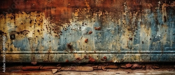 Fototapeta Grunge texture - Generative AI