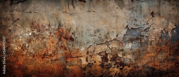 Fototapeta Grunge texture - Generative AI
