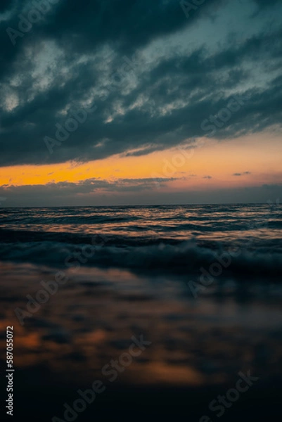 Obraz sunset over the sea