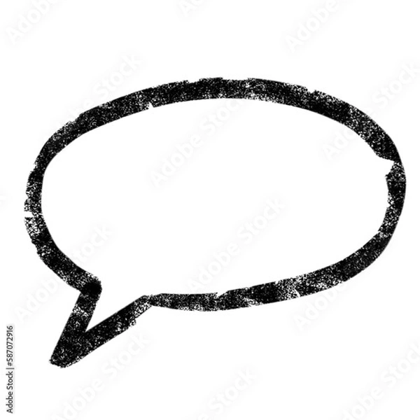 Fototapeta bubble speech