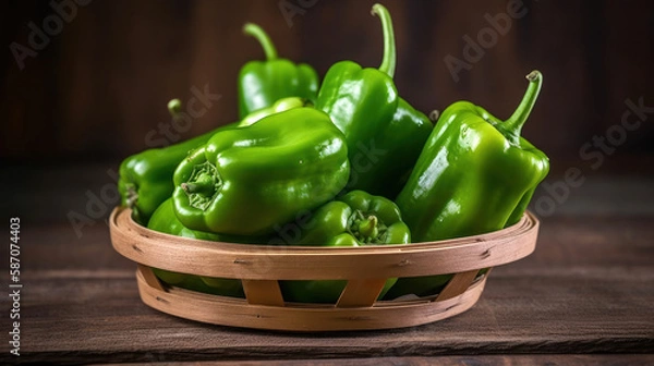 Obraz Green Bell Peppers