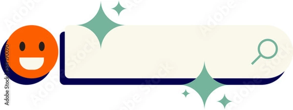 Fototapeta Text Box Element