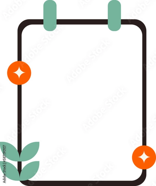 Fototapeta Text Box Element