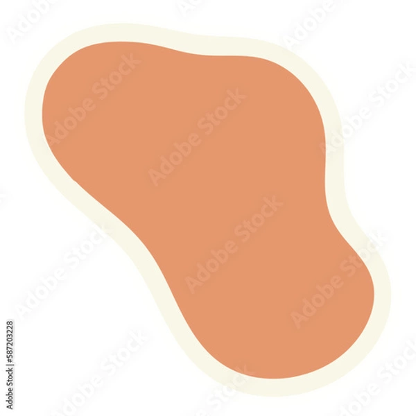 Obraz Abstract shape illustration 