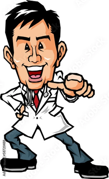 Obraz 指差し医者