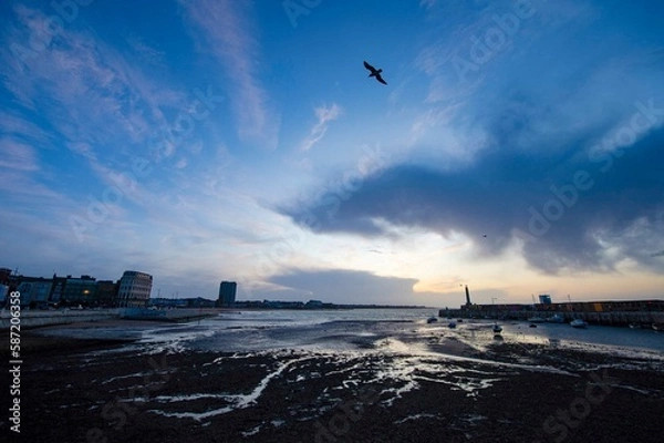 Obraz Low tide in Margate