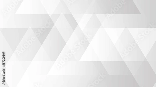 Fototapeta White and Gray Abstract Background