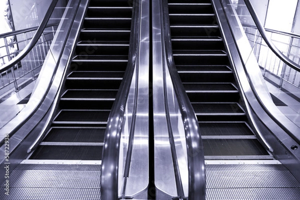 Fototapeta 自动扶梯