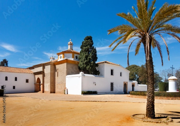 Obraz Santa maria de la Rabida monastery, Palos de la Frontera, Huelva, Spain