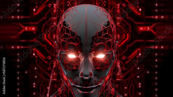 Obraz Artificial Intelligence: Evil KI