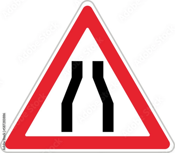 Obraz Shrinkable Coating on Both Sides (T-4a), Traffic Sign