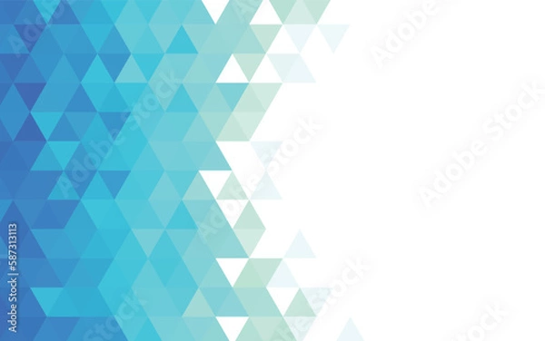 Obraz 三角形の幾何学模様の背景