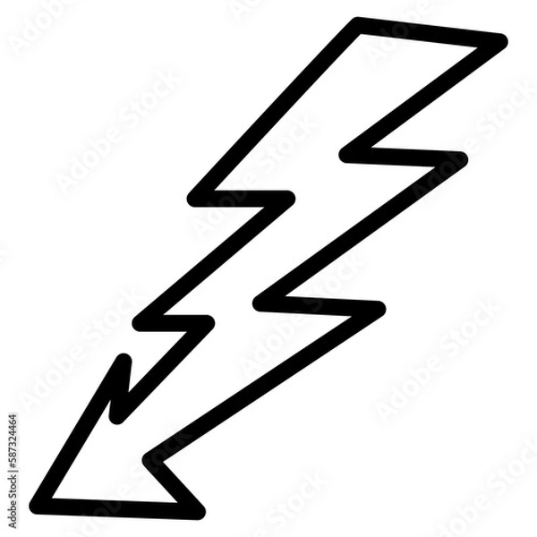 Fototapeta lightning