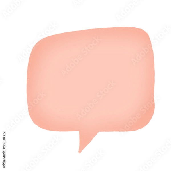 Obraz bubble icon, message frame, dialog box, frame of mind