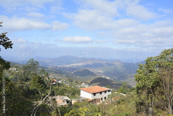 Obraz paisagem das cidades
