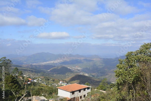 Obraz paisagem das cidades
