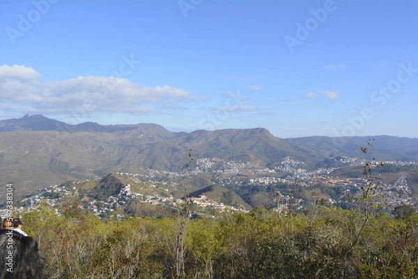 Obraz paisagem das cidades