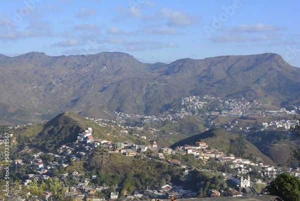 Obraz paisagem das cidades