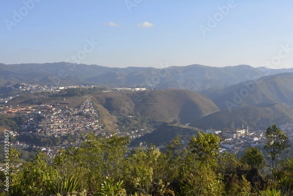 Obraz paisagem das cidades