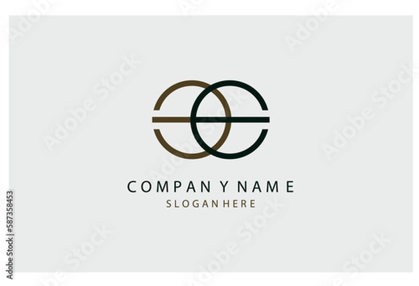 Obraz abstract logo design