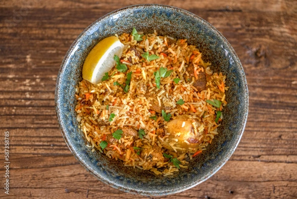 Fototapeta Lamb Biryani