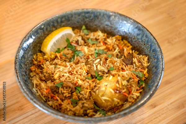 Fototapeta Lamb Biryani