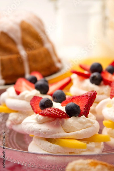 Obraz cake with fruits