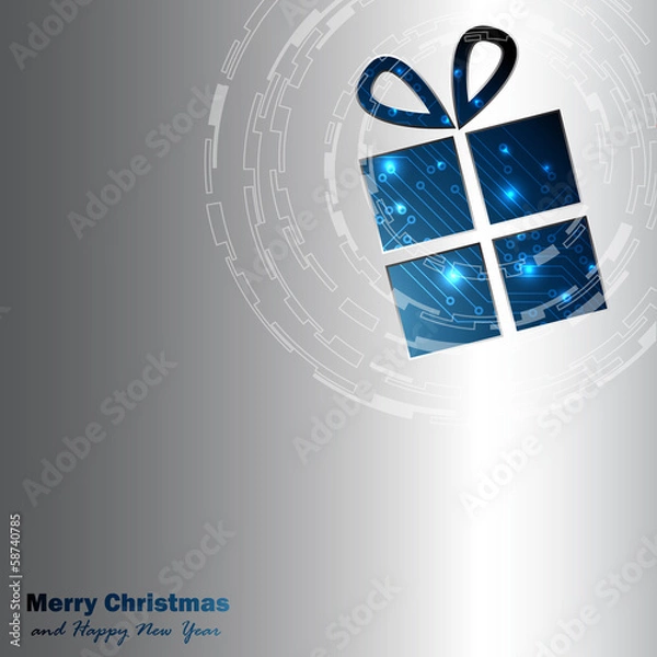 Obraz Christmas background